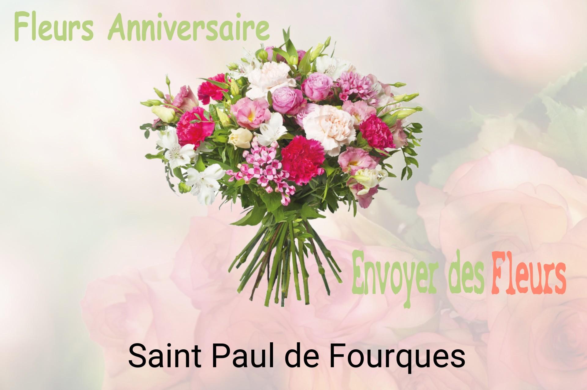 Bouquet de fleurs d’anniversaire livré à Saint-Paul-de-Fourques